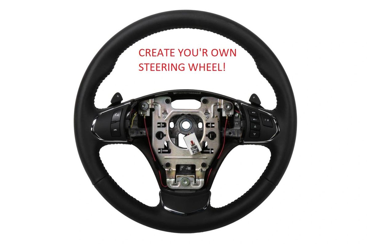 CREATE YOUR OWN C6 CORVETTE STEERING WHEEL!